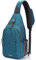 G4Free Sling Rucksack Brust Umhängetasche Crossbody Gym Daypack für Outdoor Radfahren Reisen Wandern Unisex