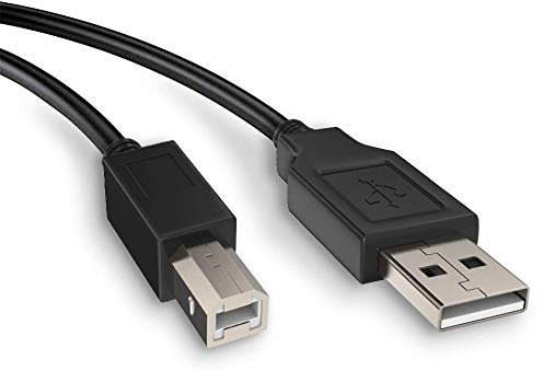 Cable Imprimante USB 3 mètres USB 2.0 Compatible avec imprimante scanner Canon HP Dell Epson Brother Lexmark Pixma Xerox Samsung Etc