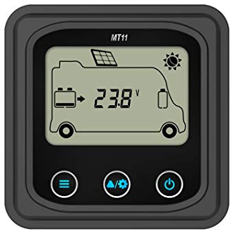EPEVER Remote Meter MT11 für MPPT DuoRacer Laderegler solar charge controller 10A, 20A, 30A für 2 Batterien