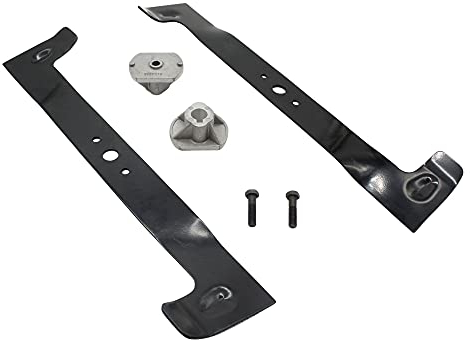 SECURA 2 x 52cm Messer Set 102 cm kompatibel mit STIGA CASTELGARDEN SOLO VIKING/TWIN CUT inkl. 2 Messerhalter