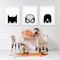 Pennclys Spiderman Leinwandkunst, Schwarz-Weiß, Kinderzimmer Wandkunst, Superhelden-Poster, Bilder, Gemälde, Wanddekoration, 30,5 x 40,6 x 7,6 cm