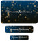 50 x personalisierte Namensaufkleber Sticker mit Wunschname Klebeetiketten zum Markieren Stifte Hefte mit Kinder Name Schule Kindergarten Aufkleber Set (18 Glitzer)