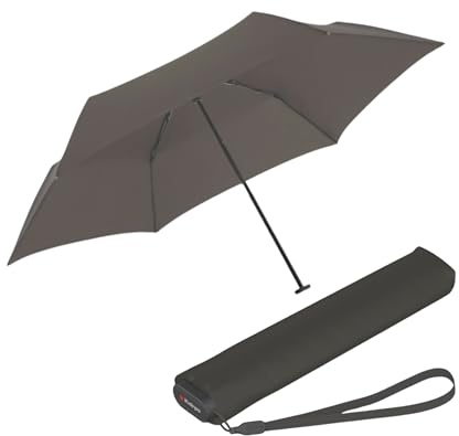 Knirps Taschenschirm Ultra US.050 Slim Manual – Ultra leicht und flach – Sturmfest