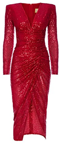 Swing Fashion Damen Nicole Formal Night Out Dress, Rot, 36 EU