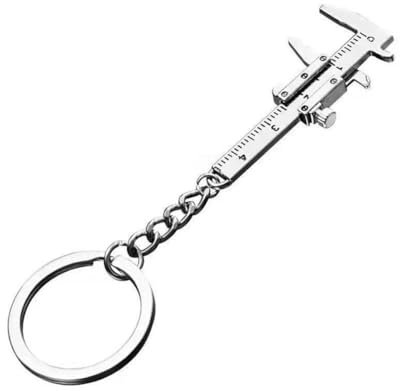 Mini Key Chain Tool, Vernier Caliper Key Chain, Portable Ruler Model Mini Key Pendant Creative Vernier Caliper, Keychain Tools and Gadgets