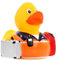 Rettungssanitäter ? Quietscheente - Badeente - ca. 8 cm gross