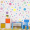 1240 Stück Wandtattoo Punkte Kinderzimmer Wandsticker Deko Punkte Wandtattoo Kinderzimmer Mädchen Junge Wandtattoo Babyzimmer Klebepunkte Wandtattoo für Wohnzimmer Nursery Decoration Babyzimmer Deko