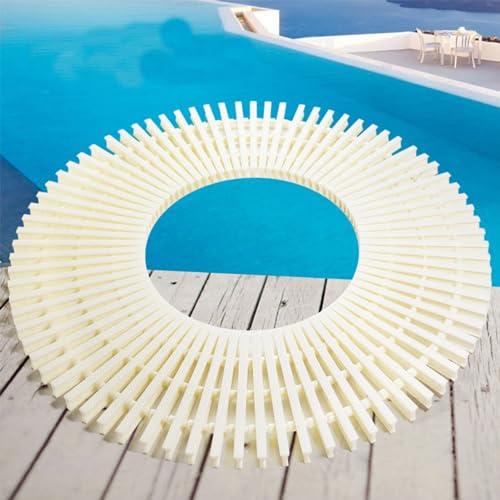 BZJPRFC Überlaufgitter for Schwimmbäder, ABS-Überlaufgitter for Schwimmbäder, Außenabflussgitter for Hofzäune, Gehwege, Bauernhöfe, Hauskanten(20x100CM/15pcs)