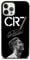 EZB Cristiano Ronaldo Themed iPhone Phone Case | Flexible Shock Absorbant Cool Phone Cover | Black and White Signature CR7 (iPhone X)