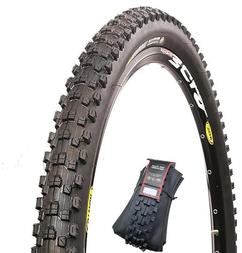 Neumático de Bicicleta Plegable Neumático de Bicicleta de montaña, 26x1.95 （50-559） Alambre de Acero, Neumático de 27.5/26 Pulgadas 1.95/2.10/2.35 Neumáticos Exteriores Plegables Todoterreno, Neumáti