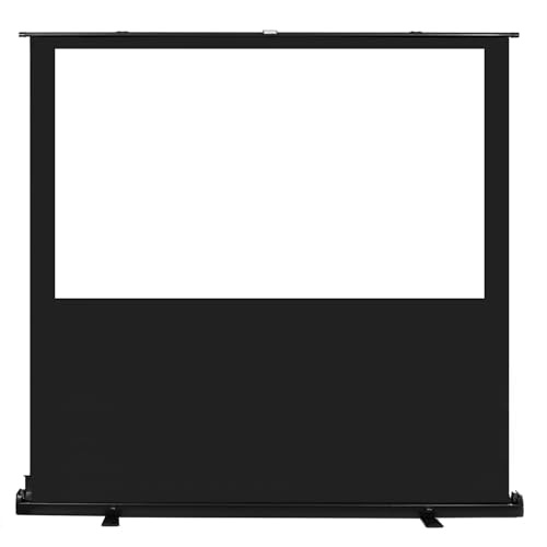 Maclean portable projection screen, compact, floor (Screen size 66''/Viewing surface 145 x 82 cm)