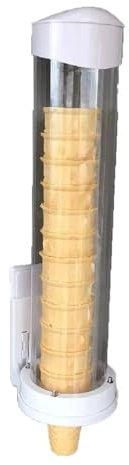 mhddhd 1 SET General purpose Ice cream cone dispenser、Ice cream maker cone holder 、 Automatic cup drop、 Ice cream machine Crispy cone holder