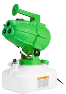 BINGNU Elektrischer Ulv-Nebelsprüher, Nebelmaschine, Sprühräte, Bewässerung und Bewässerung, Gartenbedarf Für Hof, Rasen und Garten(Green)