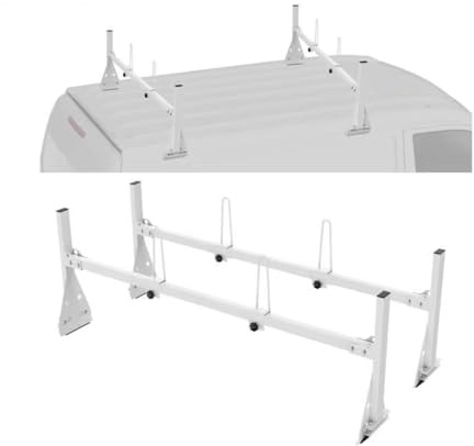 Dachgepäckträger Für Chevrolet 1500 Anhänger Leiter Rack Einstellbare Dach Rack 2/3 Querstangen Van Dach Leiter Rack Dachgepäckträger Auto