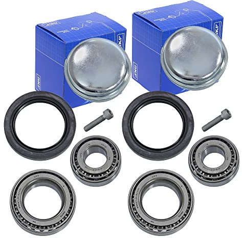 2x ORIGINAL SKF RADLAGERSATZ RADLAGER SATZ VORNE MIT WELLENDICHTUNG SCHUTZKAPPE UND SCHRAUBE