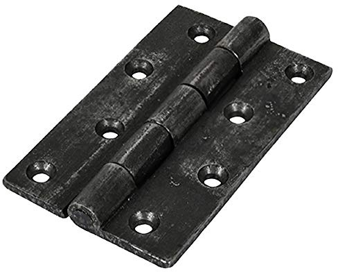1 x Pair of 75MM (3 INCH) CAST Iron Butt Hinges SELF Colour - 434176