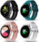 Correa Compatible para Samsung Galaxy Watch 4 40mm 44mm - Galaxy Watch 4 Classic 42mm/46mm Correa, 20mm Silicona Replacement Correa para Galaxy Watch Active/Active 2 40mm 44mm/ Galaxy Watch 42mm