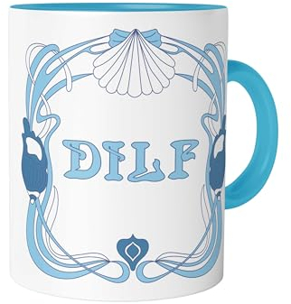 Urban Backwoods DILF Tasse mit Spruch Kaffeetasse