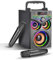 Bluetooth Speaker,15W Portable Wireless Loud Speakers,with RGB Light,Louder Volume,Enhanced Bass,Outdoor Party Speaker with Microphone, Speakers Wireless Bluetooth for Home Camping (GB-H77-2MIC)