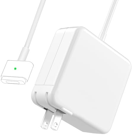 Mac Book Air Charger 45W Magnetic T-Tip Power Adapter for 2012-2017 11 and 13 Inch Models