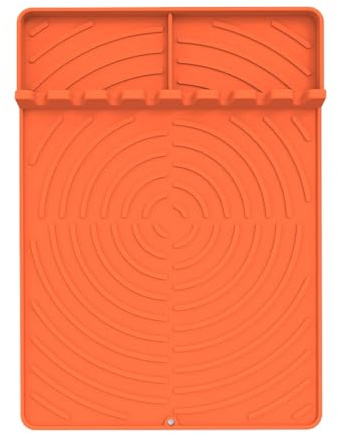 Tapis de Cuisson en Silicone pour Barbecue - Accessoire De Cuisine Anti-dérapant Pour Barbecue - Accessoire De Cuisson Extérieur Pour Pique-nique Rassemblements Familiaux Voyage