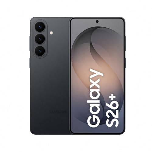 Samsung Galaxy S26+ AI Smartphone mit Galaxy AI, Ohne Vertrag, Handy mit Android, 12 GB RAM, 512 GB Speicher, AP Prozessor, 50 MP, Black, 3 Jahre Herstellergarantie [Exklusiv auf Amazon]