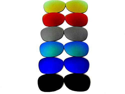 Galaxy Lentes de repuesto para Ray-Ban RB 2132 New Wayfarer Negro/Azul/Verde/Plateado/Rojo/Oro 52 mm (no 55 mm) polarizadas