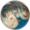 Hammer unisex adult Unique Bowling Ball, Blue/Silver/White, 16 US
