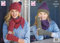 King Cole Ladies DK Knitting Pattern Wrist Warmers Shawl Snood & Hat (5798)
