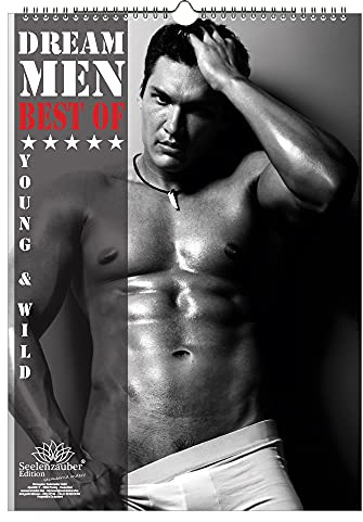 Sexy Dream Men - Immerwährender Kalender DIN A3 Erotik Männer Mann - Seelenzauber