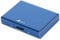 BONSYL® Kreditkartenetui mit 10 PVC-Fächern, minimalistischer, schlanker Metall-RFID-blockierender kontaktloser Kartenschutz für Männer und Frauen. (10 Slots-Blau)