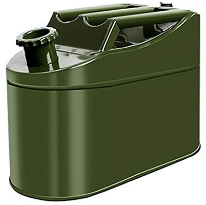 UCCE Vertical Voiture Moto réservoir de Carburant de Rechange Fer bidons d'essence 5L Baril d'essence Anti-Peinture avec Tube de Guidage d'huile