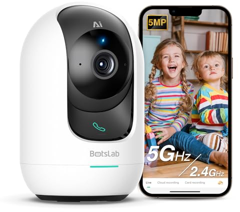 Botslab 360° Indoor WiFi Camera 2 Pro C221 5MP 5G