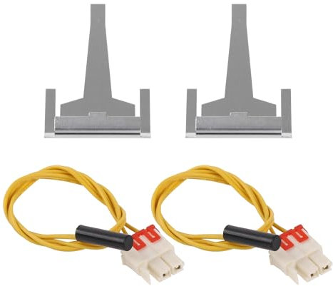 BQLZR Kühlschrank-Abtau-Clip Ersatz für DA61-06796A mit Sensor, 4 Stück