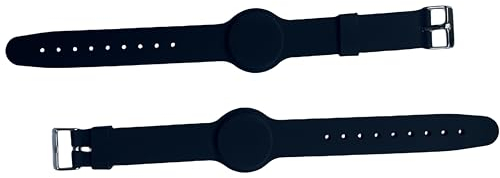 YARONGTECH® MIFARE Classic 1K RFID NFC verstellbares schwarzes Silikon-Armband (5 Stück)