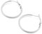 Homxi Ohrring Frauen Creolen,Damen Ohrringe Edelstahl Ohrringe Kreis 31MM Ohrringe Silber