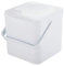 Minky 3.5L Caddy, Kitchen Food Waste Caddy, Recycle Bins for Kitchen, Multipurpose Storage Caddy, Removable Bag Retention Ring & Sturdy Handle, Choice of Colours, Made in the UK