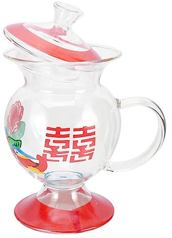 Cabilock Spucknapf persönliche Geschenke die chinesen tragbarer Wasserbecher Bierkrug das Geschenk Kaffeebecher Kaffee-Milch-Tasse lustiger Wasserkrug Glas Kaffeetasse einstellen Mann rot