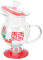 Cabilock Spucknapf persönliche Geschenke die chinesen tragbarer Wasserbecher Bierkrug das Geschenk Kaffeebecher Kaffee-Milch-Tasse lustiger Wasserkrug Glas Kaffeetasse einstellen Mann rot