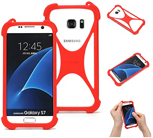 K-S-Trade Qualitativ & Innovativ Handy-Hülle Für AGM H6 Schutz-Hülle Bumper Silikon Schutz Hülle Cover Case Silikoncase Silikonbumper TPU
