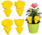 Gelbsticker Zimmerpflanzen Set, 20 Stück Gelbsticker Trauermücken, Gelbtafeln Fliegenfänger Sticker, Gelbtafeln Klebrige Insektenfallen für Gärten, Balkone, Gemüsefelder, Topfpflanzen