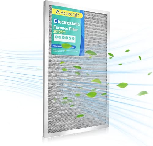 Accecraft filtre furance 20x25x1
