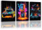 Beliebte Neonlicht-Poster, Farb-Graffiti, Spritztinte, Leinwanddrucke, Tank-Sound, Dachbodenbilder, Teenager, Schlafzimmer, bunte Ästhetik, Sport, Wanddekoration, Spielzimmer, Wandkunst, Dekoration,