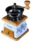 Tlily Manual Coffee Grinder, Ceramic Hand Grinder, Adjustable Powder Thickness, Portable, Suitable for Coffee Beans, Spices