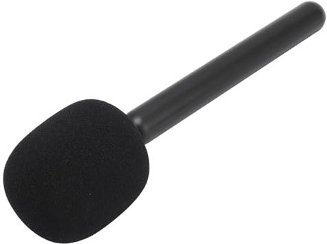 Culnflun Wirelessly Mic Handheld Adapter, Lightweight Interview Microphone Handle, for Rode Wirelessly GO II Windshield Foam