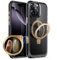 SUPCASE for iPhone 16 Pro Max Case with Camera Control Capture Button (Unicorn Beetle Mag), [Built-in Stand] [Compatible with MagSafe] [Military-Grade Protection] Magnetic Phone Case (Black/Gold)