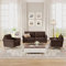 Vesgantti Sofa Sets Braun Sofa Stoff Montage ohne Werkzeug