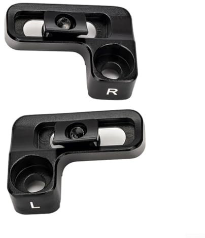 MeevrgR Fahrrad-Schalthebeladapter für SRAM Schalthebelhalterungen für I-Spec EV-Bremsen, Schalthebelhalterung Matchmaker für M4100 & 6100 & 7100 & 8100 & 9100 & 9120 (Paar)