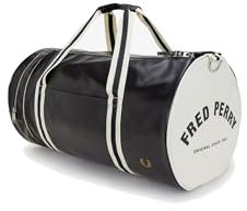 Fred Perry Classic Barrel Bag XL Schwarz, Schwarz , L