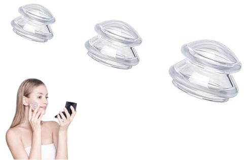 Cupping Therapy Set, 3 Cups Anti Cellulite Massage Cup,Acupoint Cupping Therapy Sets Portable,Silicone Cupping Cup,for Muscle and Joint Pain Relief Physical Therapy